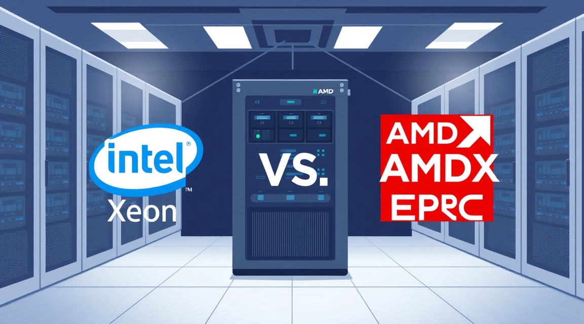 Intel Xeon vs AMD EPYC: Choosing Your Dedicated Server CPU in 2025