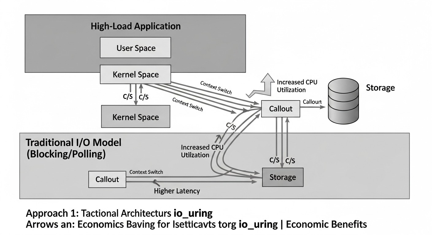 Diagram: 8. Cost Calculation / Economics of io_uring Usage