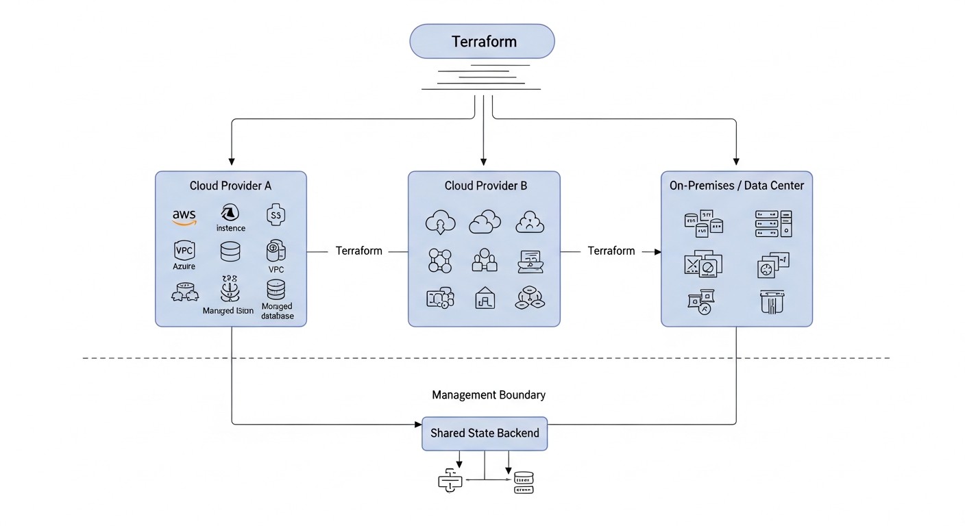 Diagram: Key Criteria and Factors for Choosing a Multi-Cloud and Hybrid Approach Strategy