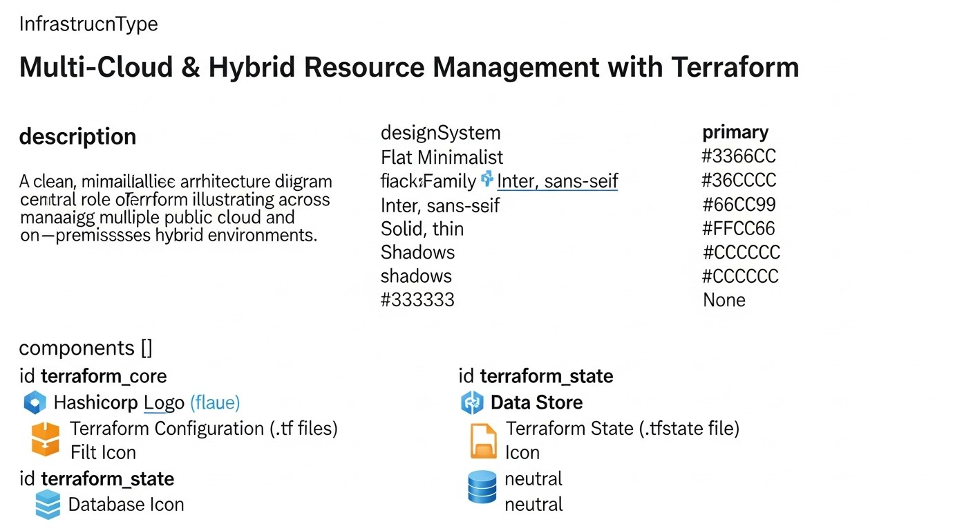 Diagram: Comparison Table of Multi-Cloud and Hybrid Management Strategies with Terraform (Relevant for 2026)