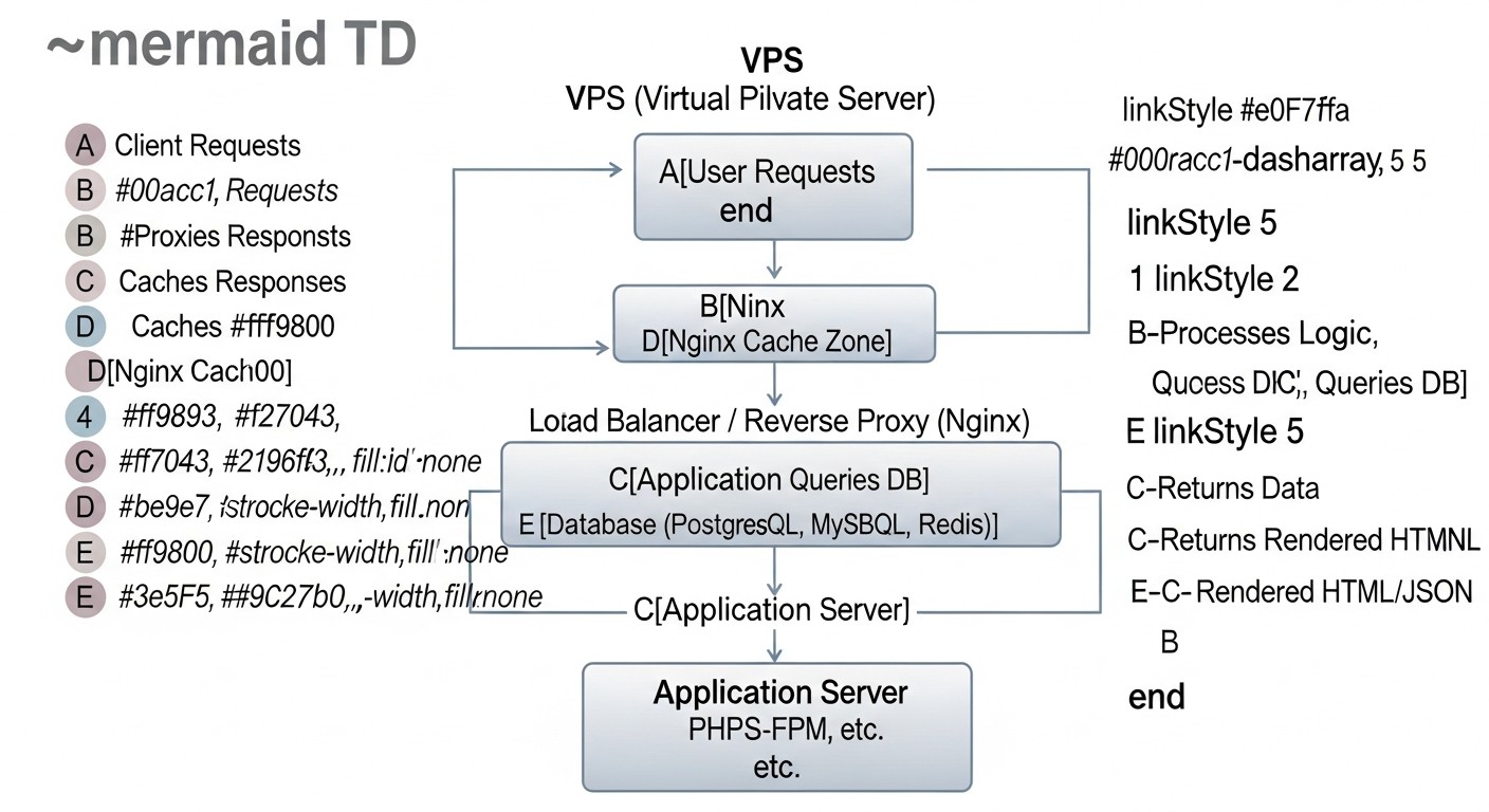 Diagram: Comparison Table: Caching Strategies in Nginx