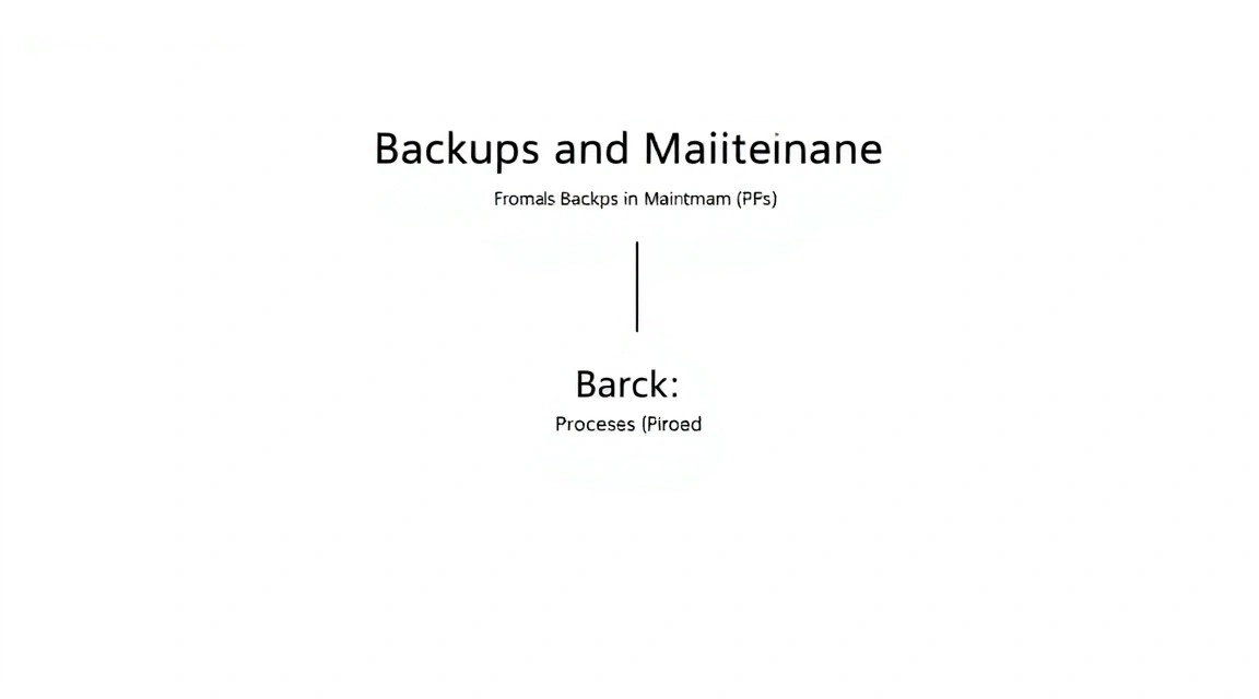 Diagram: Backups and Maintenance