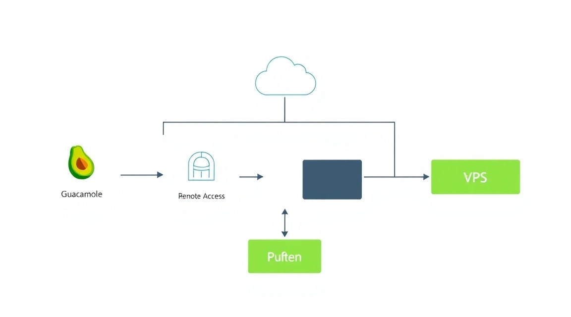 Diagrama: Qué configuración de VPS se necesita para esta tarea