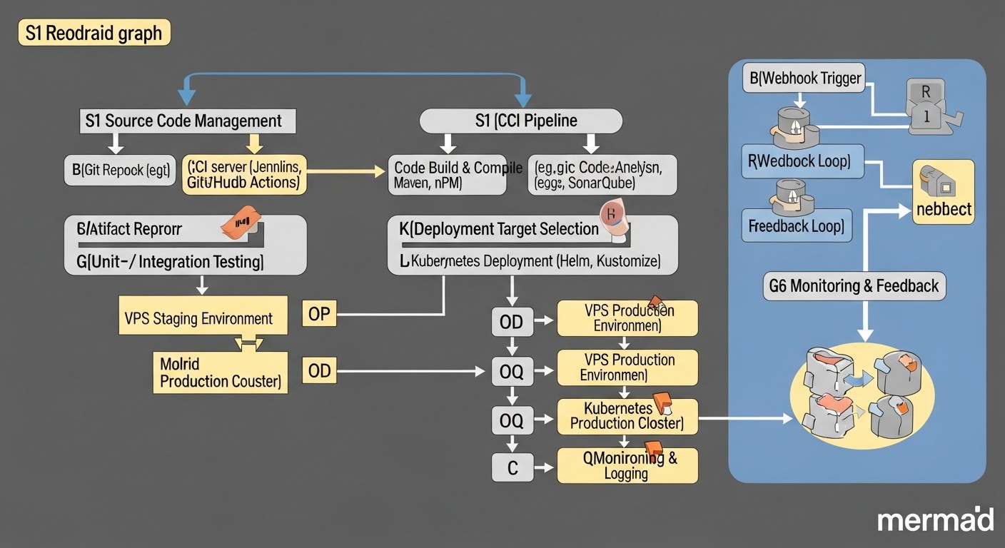 Diagram: Detailed Review of Key CI/CD Approaches and Options