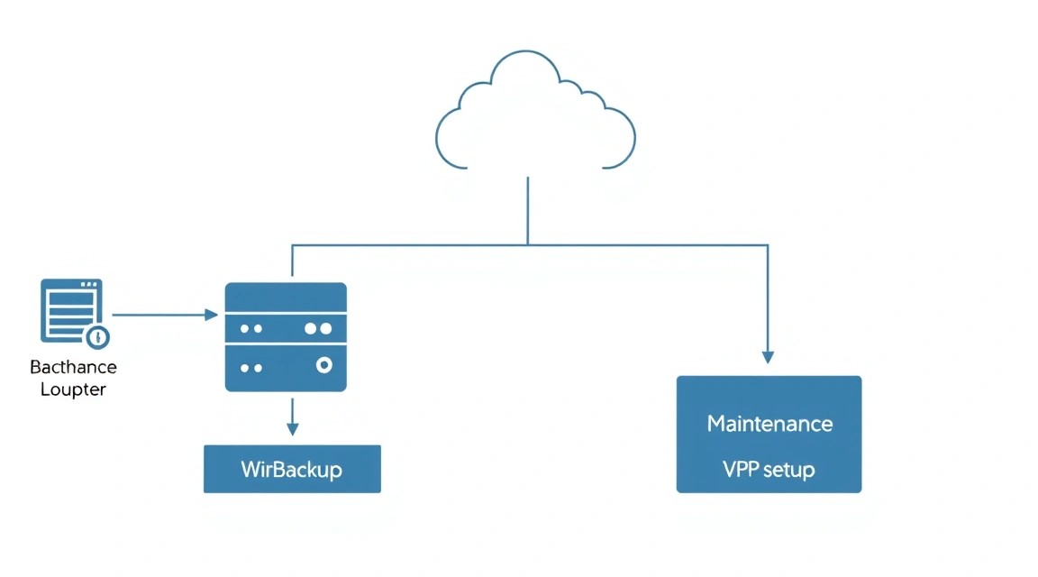 Diagram: Backups and Maintenance